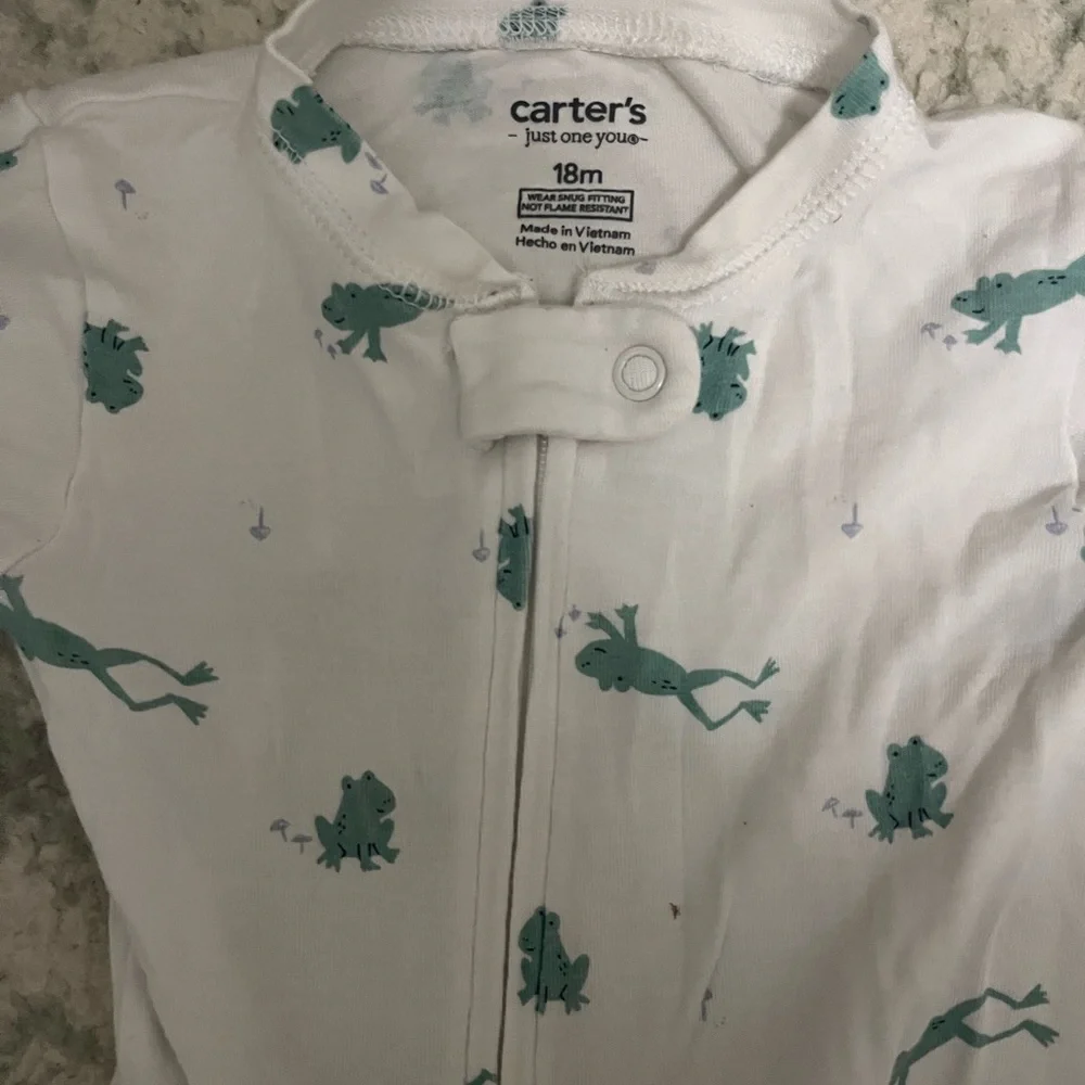 Carter’s Just One You Comfy Soft One Piece Pajamas- Set of 2